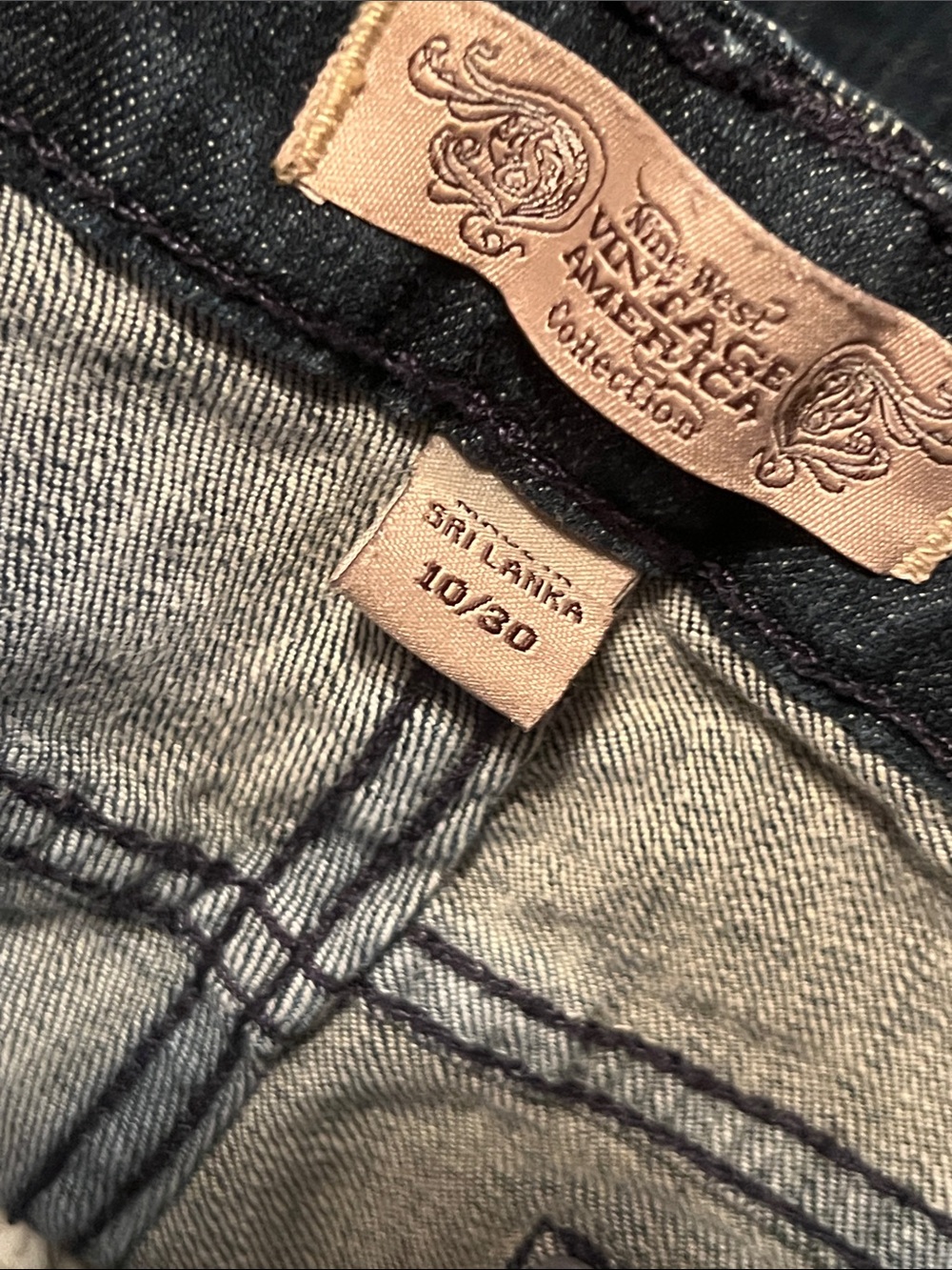 Nine West vintage American Collection Blue Boot Cut Jeans - Size 10/30